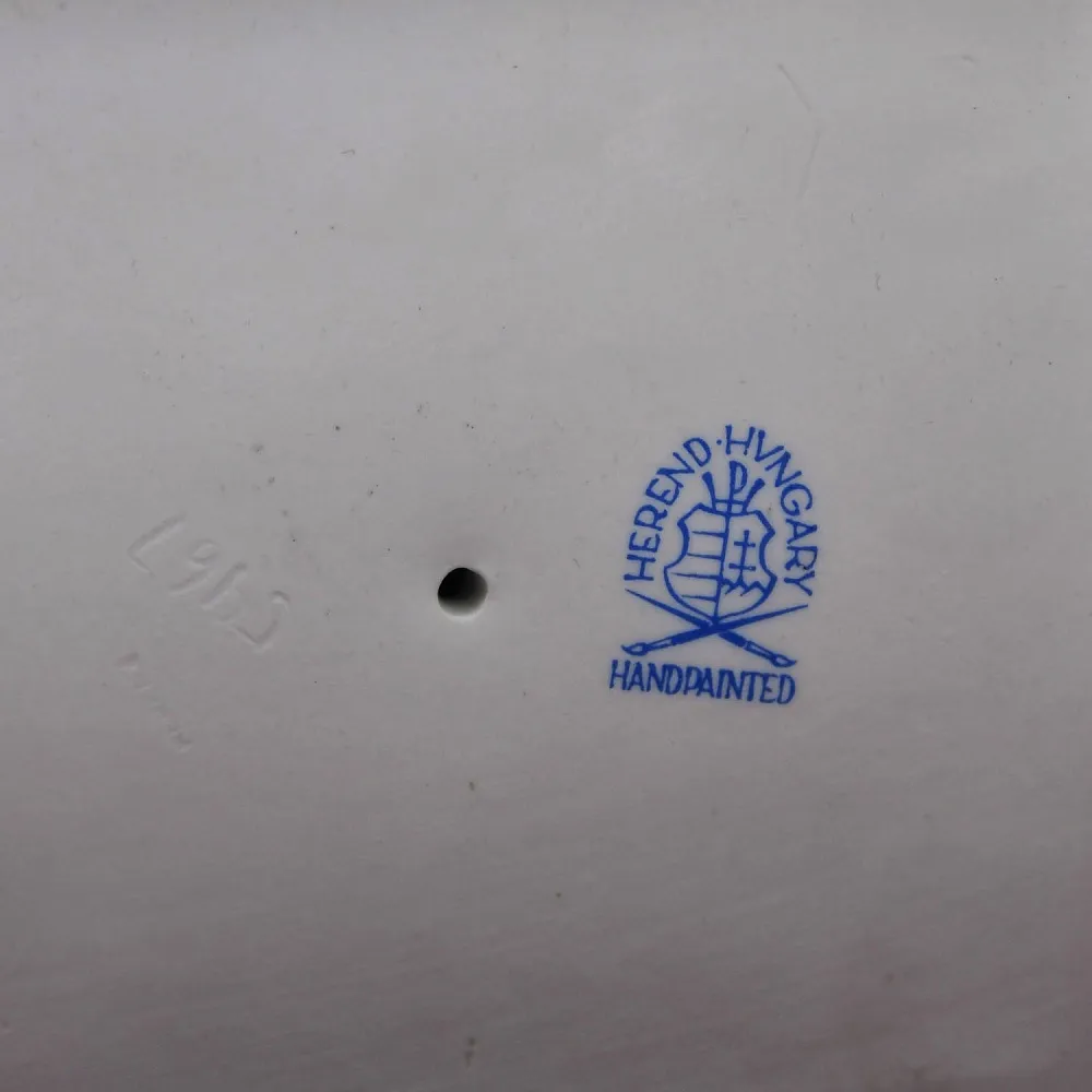 Коллекционный Фарфоровый Бюст - Статуэтка «Композитор Рихард ВАГНЕР - WAGNER» HEREND Венгрия.