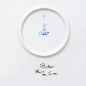 Коллекционная Авторская  Тарелка - Блюдо «Duchesse» Фарфор KAISER Германия D -32 см.