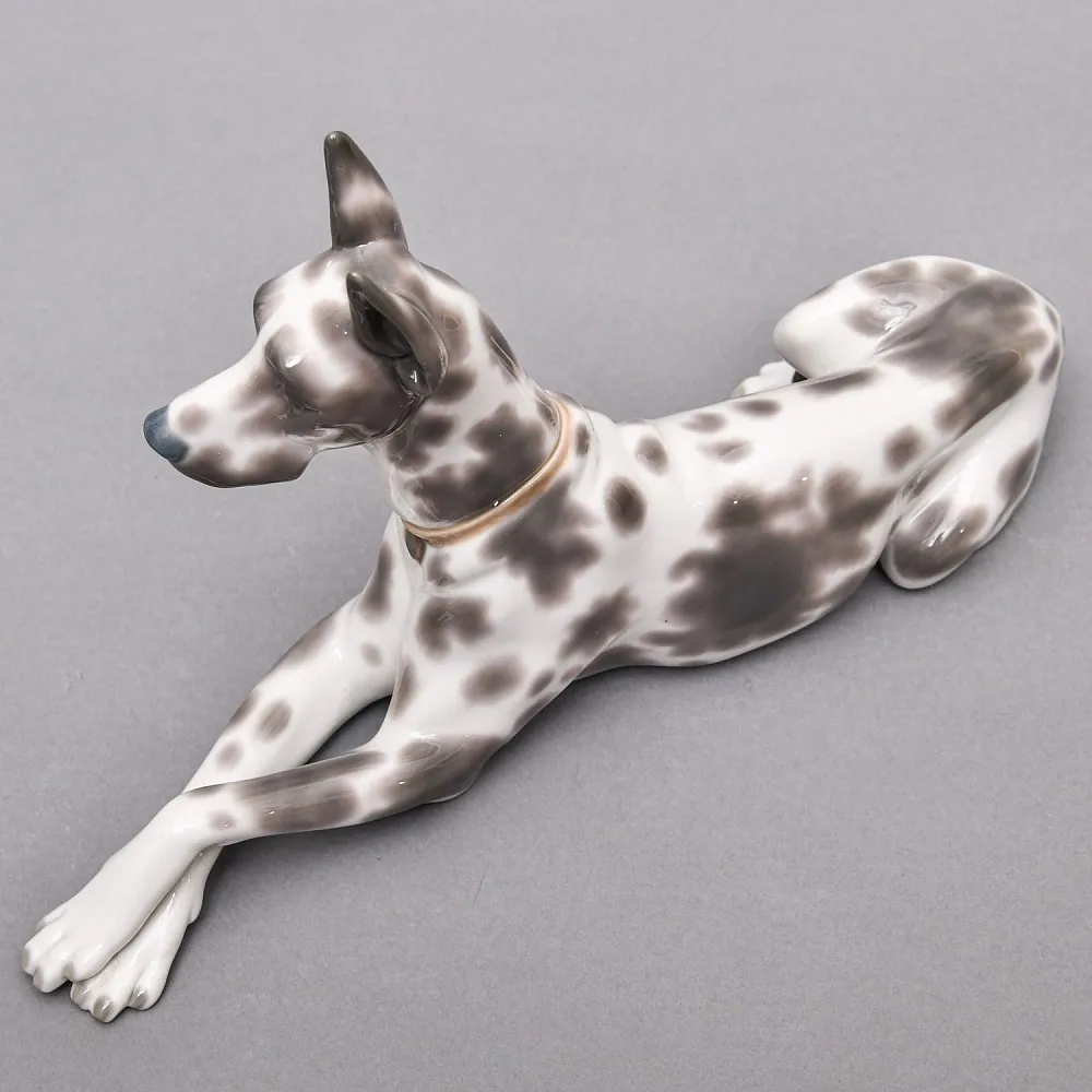 Коллекционная Фарфоровая статуэтка «Собака. Немецкий Дог», Lladro Испания.