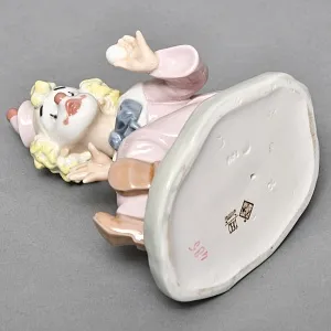 Коллекционная Фарфоровая статуэтка «Клоун - фокусник», NAO by Lladro Испания.
