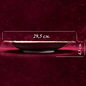 Коллекционное Фарфоровое Блюдо - Тарелка «НАСТУРЦИЯ», MEISSEN Германия - 1991 год.