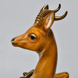 Коллекционная Фарфоровая статуэтка «Бегущие газели», ROSENTHAL Германия - 1936 год. 