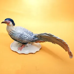 Птица - Фарфоровая статуэтка «Фазан», Карл Энс / Karl Ens,  Германия, 50-е годы ХХ века.