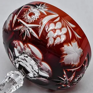 Набор 6-ть «Креманок» из Цветного Хрусталя серия «Виноград», NACHTMANN Германия, 60 -е годы.