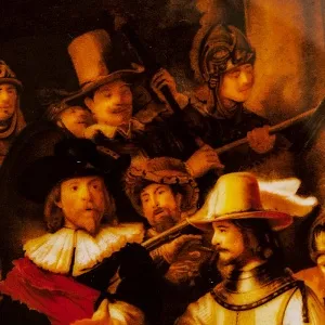 Коллекционная Тарелка «НОЧНОЙ ДОЗОР» Фарфор, Furstenberg, Германия 70-е гг.