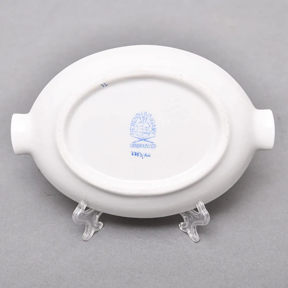 Небольшая Фарфоровая пепельница - мелочевница «ROTHSHILD BIRDS», HEREND Венгрия.