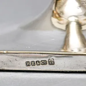Пара Больших Антикварных Канделябров Подсвечников Silverplated, SHEFFIELD Англия начало ХХ век.