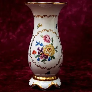 Винтажная Декоративная Ваза «Летний День» Фарфор, Gerold Porzellan Tettau, Германия.