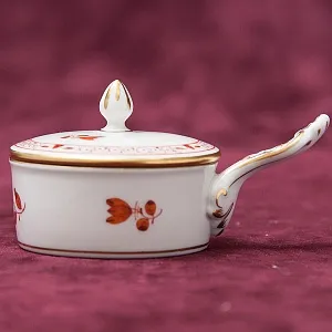 Чайный Сервиз «Индийский цветок» на 6-ть персон Фарфор MEISSEN / МЕЙСЕН Германия.