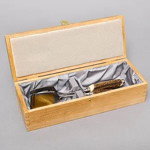 Щипцы для гриля серия «Охота» в деревянной коробке, Германия, Wickuler Solingen, 80 -е годы ХХ века.