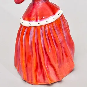 Коллекционная Фарфоровая статуэтка «Рождественское утро. Девушка с муфтой» , Royal Doulton Англия.