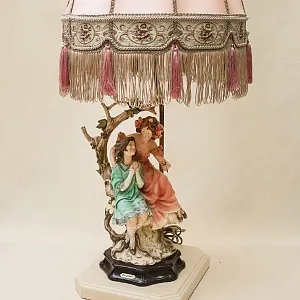 Настольная Электрическая Лампа - Светильник «ВЕСНА», FLORENCE, Италия -1985 год.