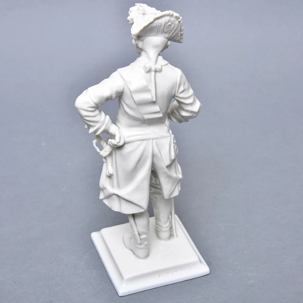 Авторская Фарфоровая статуэтка «Старый Фриц. Король Пруссии Фридрих II», Hutschenreuther Германия.