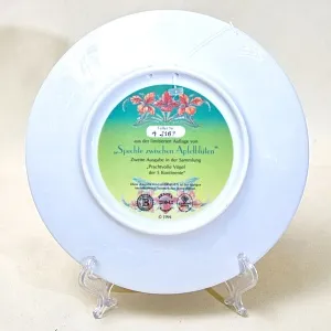 Редкость! Коллекционная Тарелка «Дятел» Фарфор, Hause Schirnding, Германия - 1994 год.