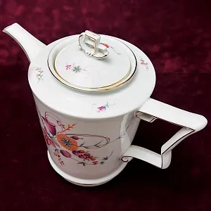 Чайный сервиз «TIRANA» на 4-е персоны Фарфор Розенталь / Rosenthal Германия -1930 год.