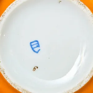 Классическая Фарфоровая Шкатулка - Бонбоньерка «Две Грации», Vienna Style Германия, середина ХХ века.