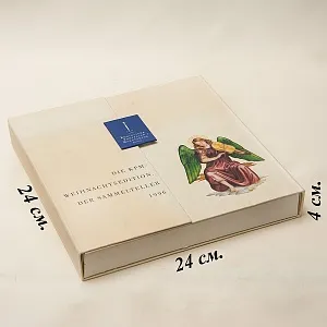 Коллекционная Тарелка «Ангел, играющий на скрипке», Фарфор. Германия, KPM Berlin -1996 год.
