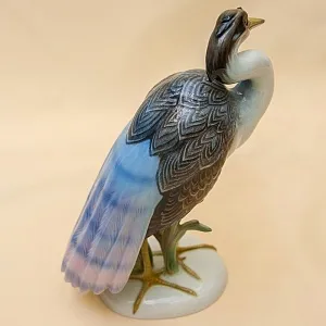 Редкость!!! Птица - Фарфоровая Статуэтка «Малая ЦАПЛЯ» ROSENTHAL Германия -1964 год.