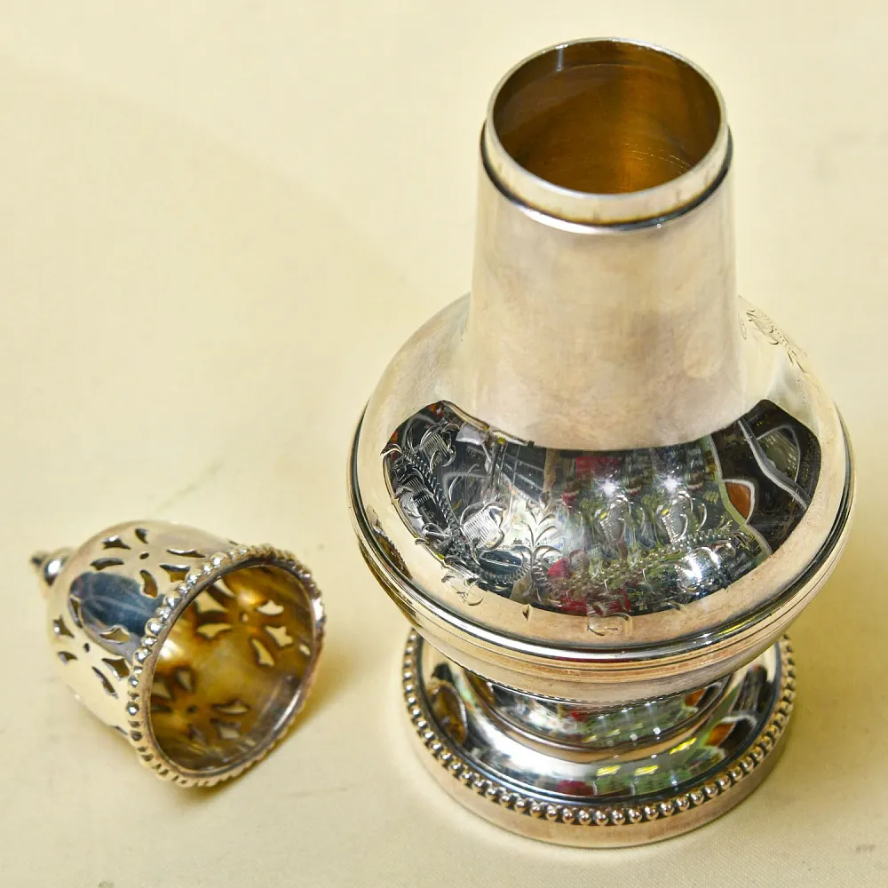 Винтажная Баночка - Емкость для сахарной пудры, Sheffield, Англия середина ХХ века.