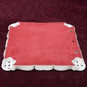 Настенное Фарфоровое Зеркало 37,5 см. х 36 см. LINDNER Kups Bavaria, Германия 60гг.