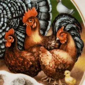 Коллекционная Тарелка «Сказки - Гадкий Утенок» Фарфор, ROYAL COPENHAGEN - Дания.