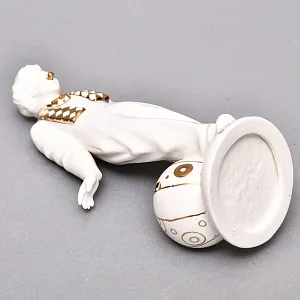 Авторская Коллекционная Фарфоровая Статуэтка Клоун - «Вячеслав Полунин» Россия. 