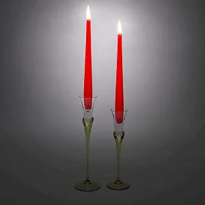 Редкость! Пара Подсвечников серия «Papyrus», Хрусталь Rosenthal Studio Line, Германия -1960 -1969 годы. 