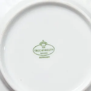 Коллекционная Кофейная Пара «Летний букет», фарфор Tirschenreuth, Германия -70 гг.