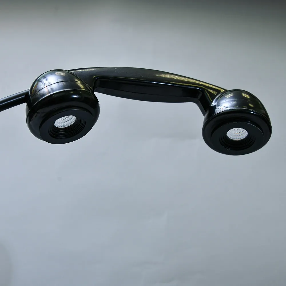 Настольная Электрическая Лампа - Светильник «Директорский Телефон - Будьте Бдительны» СССР - 1974 год.