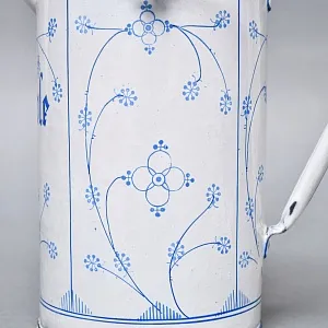 Антикварный Эмалированный Бидон - Канистра для Бензина на 2 литра. Германия 1914 год.