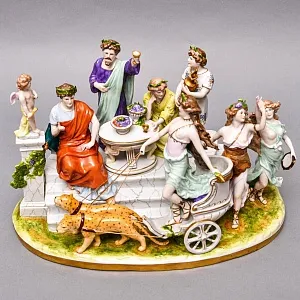 Редкость! Коллекционная Фарфоровая статуэтка «ТРИУМФ», Scheibe-Alsbach Германия, 1962 - 1972 годы. 