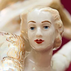 Авторская Коллекционная Фарфоровая статуэтка «Испанский танец», СССР ЛЗФИ, 1967 - 1983 годы.