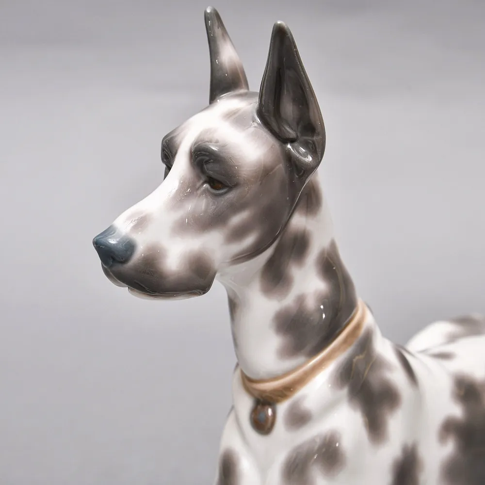 Коллекционная Фарфоровая статуэтка «Собака. Немецкий Дог», Lladro Испания.