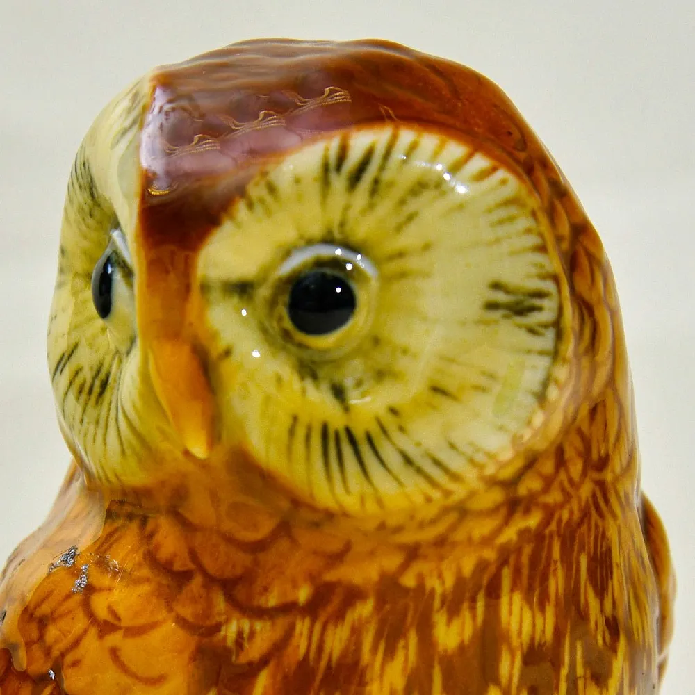 Птица - Фарфоровая статуэтка «СОВА», Карл Энс / Karl Ens,  Германия, 30-е годы ХХ века.