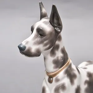 Коллекционная Фарфоровая статуэтка «Собака. Немецкий Дог», Lladro Испания.