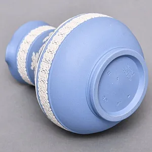 Кувшинчик - Молочник - Сливочник «Голубой Антик», фарфор ВЕДЖВУД / WEDGWOOD, Англия.