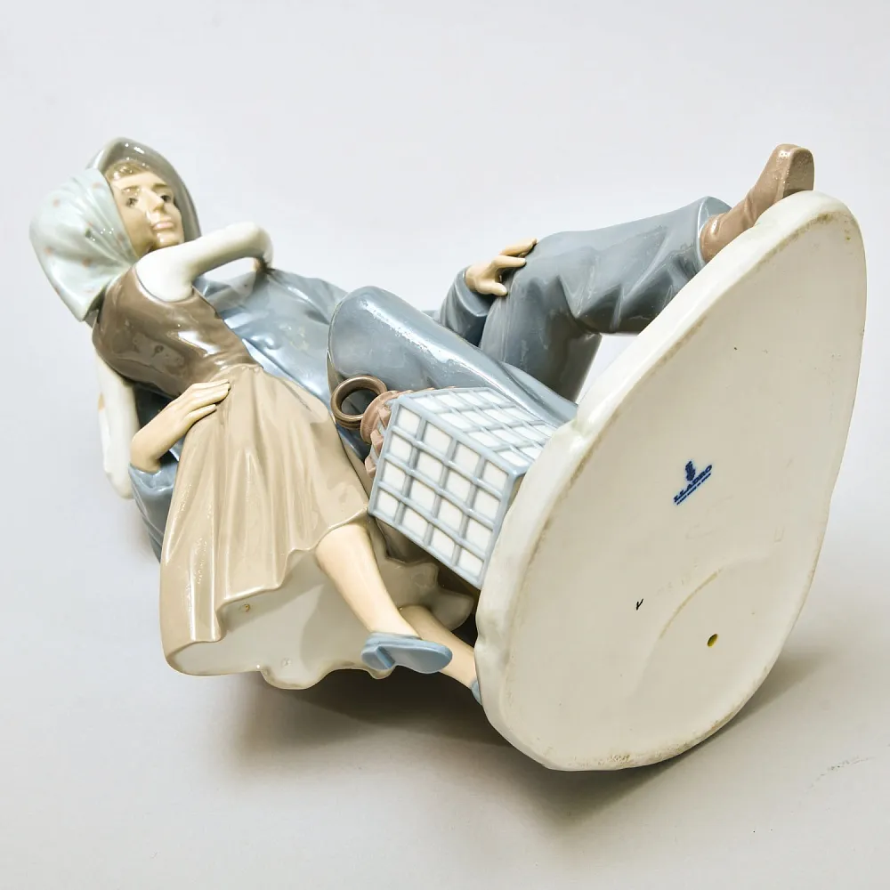 Редкость!!! Коллекционная Фарфоровая Статуэтка «ПОЦЕЛУЙ», Lladro Испания -1974 год.