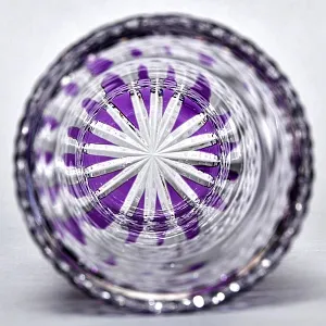 Дизайнерская Ваза Цветного Хрусталя WMF Crystal Cabinet Германия -70 годы ХХ века..