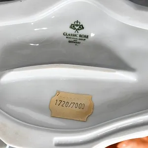 Коллекционная Фарфоровая статуэтка «Две золотые рыбки», ROSENTHAL Германия, 1974 - 1982 годы.