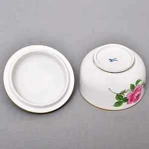 Фарфоровый Чайный Сервиз «РОЗА Мейсена» на 6-ть персон, MEISSEN / МЕЙСЕН Германия. 