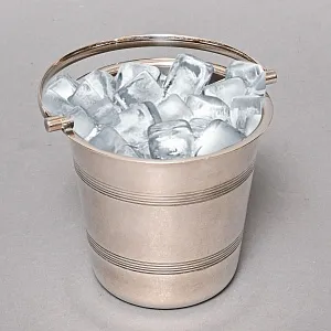 Ведёрко для охлаждения шампанского или вина, Silverplated, Angora Silver Plate Co Ltd, SHEFFIELD Англия.