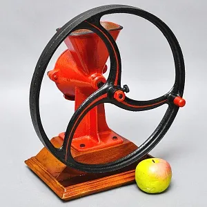 Большая Антикварная Чугунная Ручная Механическая Мельница - Кофемолка, Германия начало ХХ века. 