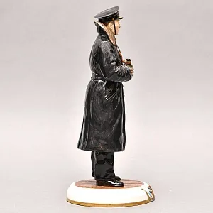 Коллекционная Авторская Статуэтка «Адмирал СССР - Головко А.Г.», фарфор, Россия. 