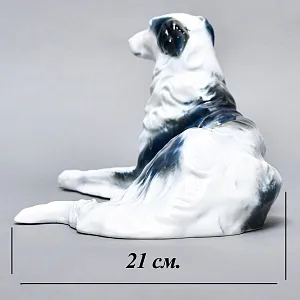 Коллекционная статуэтка «ОХОТНИЧЬЯ СОБАКА. Русская псовая борзая», Фарфор ROSENTHAL Германия.