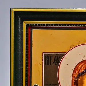 Редкость! Фарфоровая Икона - Картина - Пласт «БОГОМАТЕРЬ ВСЕХ СКОРБЯЩИХ РАДОСТЬ», Villeroy&Boch Германия.