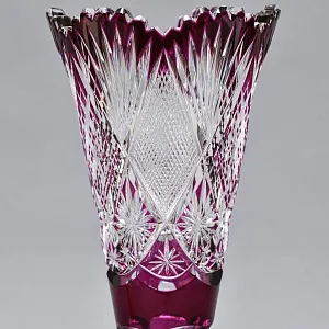 Редкость! Коллекционная Хрустальная Ваза - Бокал VAL SAINT LAMBERT Бельгия, середина ХХ века. 