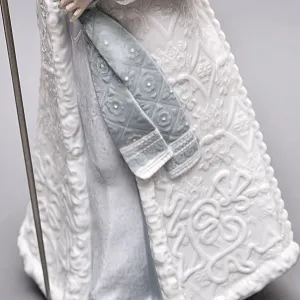 Редкость! Коллекционная Фарфоровая статуэтка «ДЕД МОРОЗ», Lladro Испания.