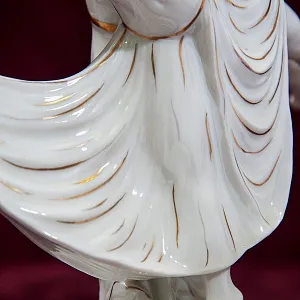 Редкость! Фарфоровая Статуэтка «Балет - Танец МОДЕРН», SITZENDORF Гермагия 50 гг.