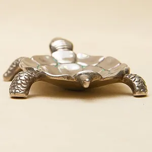 Металлическая Мелочёвница - Пепельница «Маленькая Черепашка», Франция середина ХХ века. 