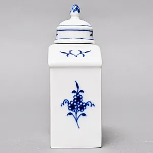 Фарфоровая Чайница с крышкой «Луковый узор», MEISSEN / МЕЙСЕН Германия, вторая половина ХХ века.